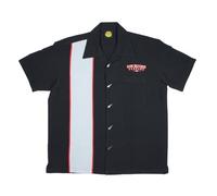 Steady Clothing Bowling Hemd Sound Piped Rockabilly Retro Classic Vintage, Größe:XL