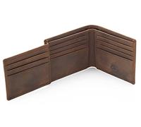 Stealth Mode Herren Trifold RFID Geldbörse - 11 Kartenfächer, Ausweishalter, Braun, Einheitsgröße, RFID-blockierende Geldbörse für Männer