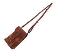 Steampunk Kleiner Gürteltasche Damen Braun für Festival und Alltag | Polyester und PU, Retro Sportlicher Stil, für Handy, Münzen und Lippenpflege, Leicht zu Pflegen