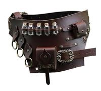 Steampunk Tasche - Mittelalterlicher Ritterkorsettgürtel - Renaissance-Gürteltrank im Vintage-Feeling, passend für alle Größen, Gürteltasche im Wikinger-Stil für E
