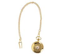 Steampunk Taschenuhr Skelettuhrwerk Handaufzug Kette | Mechanisches Uhrwerk, Material Nicht Angegeben, Historische Anlässe, Alltag, für Damen und Herren, Skelettoptik