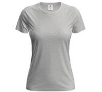 Stedman 4P Classic Women T-shirt Hellgrau Baumwolle Large Damen