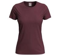 Stedman 4P Classic Women T-shirt Weinrot Baumwolle Large Damen