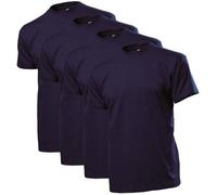 Stedman 4P Comfort Men T-shirt Dunkelblau Baumwolle Medium Herren