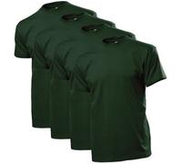 Stedman 4P Comfort Men T-shirt Dunkelgrün Baumwolle Large Herren