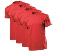 Stedman 4P Comfort Men T-shirt Rot Baumwolle XX-Large Herren