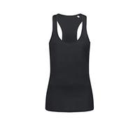 Stedman Active Damen Tank Top Netzgewebe Weste 140 Polyester ST8540 - Schwarz, M