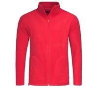 Stedman Active Fleece Jacket For Men Rot Polyester XX-Large Herren
