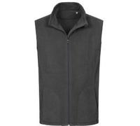 Stedman - Classic Fleece Vest Grey Steel (Solid) - Gr. - S