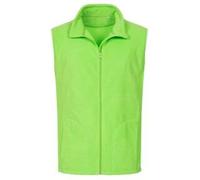 Stedman Active Fleece Vest For Men Grün Polyester Medium Herren