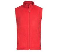 Stedman - Classic Fleece Vest Scarlet Red - Gr. - S