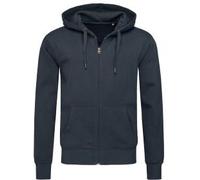 Stedman Active Hooded Sweatjacket For Men Dunkelblau Large Herren