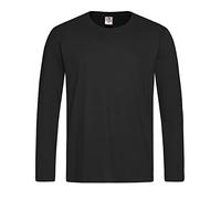 Stedman Apparel Herren Comfort-T Long Sleeve/ST2130 T-Shirt, Schwarzer Opal, XL