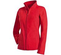 Stedman Damen Active Fleecejacke/Sweatshirt ST5100 scharlachrot Größe 40