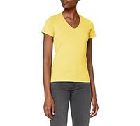Stedman Damen T-Shirt Classic-T V-neck ST2700 – Regular Fit, Gelb, Größe 40 (Herstellergröße L)