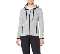 Stedman Apparel Damen Sweatshirt Active Knit Fleece Jacket/ST5950 Einfarbig, Hellgrau-meliert, X-Large (Herstellergröße: X-Large)