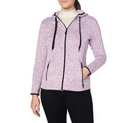 Stedman Apparel Damen Sweatshirt Active Knit Fleece Jacket/ST5950 Einfarbig, Lila Melange, Medium (Herstellergröße: Medium)