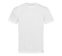 S8600 Stedman® ACTIVE COTTON TOUCH Rundhals Sport T-Shirt kurzarm Herren White M