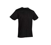 Stedman Apparel Herren Active Cotton Touch/ST8600 Regular Fit Classic Short Sleeve T-Shirt Gr. X-Large, Black Opal