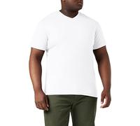 Stedman Apparel Herren Classic-T V-Ausschnitt/ST2300 Regular Fit Kurzarm T-Shirt, weiß, XXL