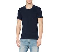 Stedman Apparel Herren Clive Crew Neck/ST9600 Premium Slim Fit Classic Kurzarm T-Shirt Gr. L, Marineblau