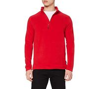 Stedman Apparel Herren Active Fleece Half Zip/ST5020 Sweatshirt, Rot-Scarlet Red, XL