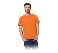 Stedman Herren T-Shirt S140 – klassisch, kurzärmelig, normale Passform, Orange, 3XL