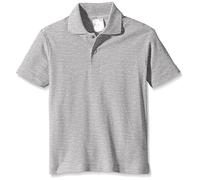 Stedman Apparel Jungen Polo/ST3200 Kurzarmshirt, Grey Heather, 5 Jahre