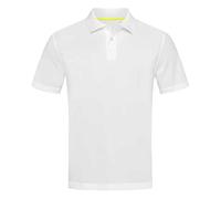 Stedman Poloshirt Active 140 (ST8450) – Regular Fit, kurzarm – Weiß XXL