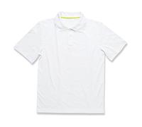 Stedman Apparel Men's Active 140/ST8450 Regular Fit Short Sleeve Polo Shirt, weiß, XX-Large