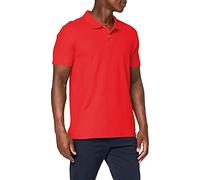 Stedman Apparel Polo/ST3000 Polohemd mit kurzen Ärmeln für Herren, Normale Passform, Scharlachrot, Größe M