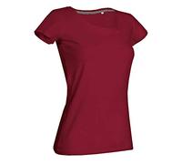 Stedman® Claire Crew Neck for women, Farbe:Bordeaux, Größe:M