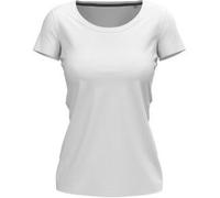 Stedman Claire Crew Neck Weiß ringgesponnene Baumwolle Small Damen