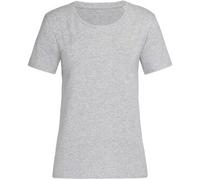 Stedman Claire Relaxed Women Crew Neck Graumelliert ringgesponnene Baumwolle Large Damen