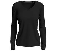 Stedman Claire V-neck Long Sleeve Schwarz ringgesponnene Baumwolle X-Large Damen