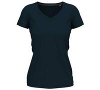 Stedman Claire V-neck Marine ringgesponnene Baumwolle X-Small Damen