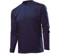 Stedman Classic Long Sleeve Men Marine Baumwolle 3XL Herren