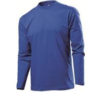 Stedman Classic Long Sleeve Men Royalblau Baumwolle XX-Large Herren