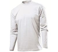 Stedman Classic Long Sleeve Men Weiß Baumwolle 3XL Herren