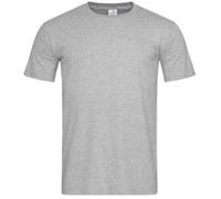 Stedman Classic-T Fitted For Men Grau Baumwolle XX-Large Herren