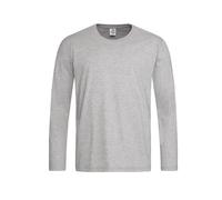 Stedman Herren Classic-t St2500 Langarm/St2500 T-Shirt, Grau Heather, S