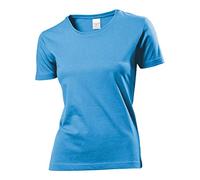 Stedman - Classic T-Shirt Women M,Light Blue