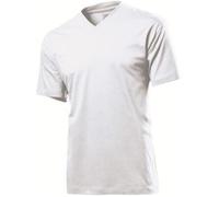 Stedman Classic V-Neck Men T-shirt Weiß Baumwolle 3XL Herren