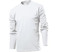 Stedman Comfort Longsleeve-T Men Farbe White Größe M