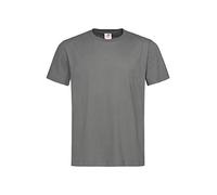 Stedman Herren T-Shirt Comfort ST2100 Baumwolle kurzarm Real Grey XXL