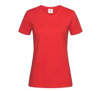 Stedman - Comfort-T Women Scarlet Red - Gr. - L