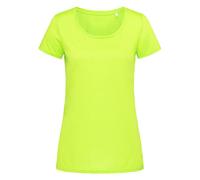 Stedman - Cotton Touch T-Shirt Women Cyber Yellow - Gr. - XL