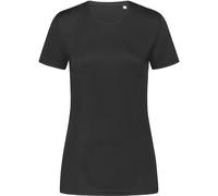 Stedman Damen Interlock Sport T-Shirt Active-Dry ST8100 black opal L