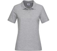 Stedman Polo Women Weiches Damen-Polo grey heather S