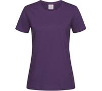 Stedman T-Shirt Classic ST2600 Damen kurzarm normale Passform Baumwolle Deep Berry L